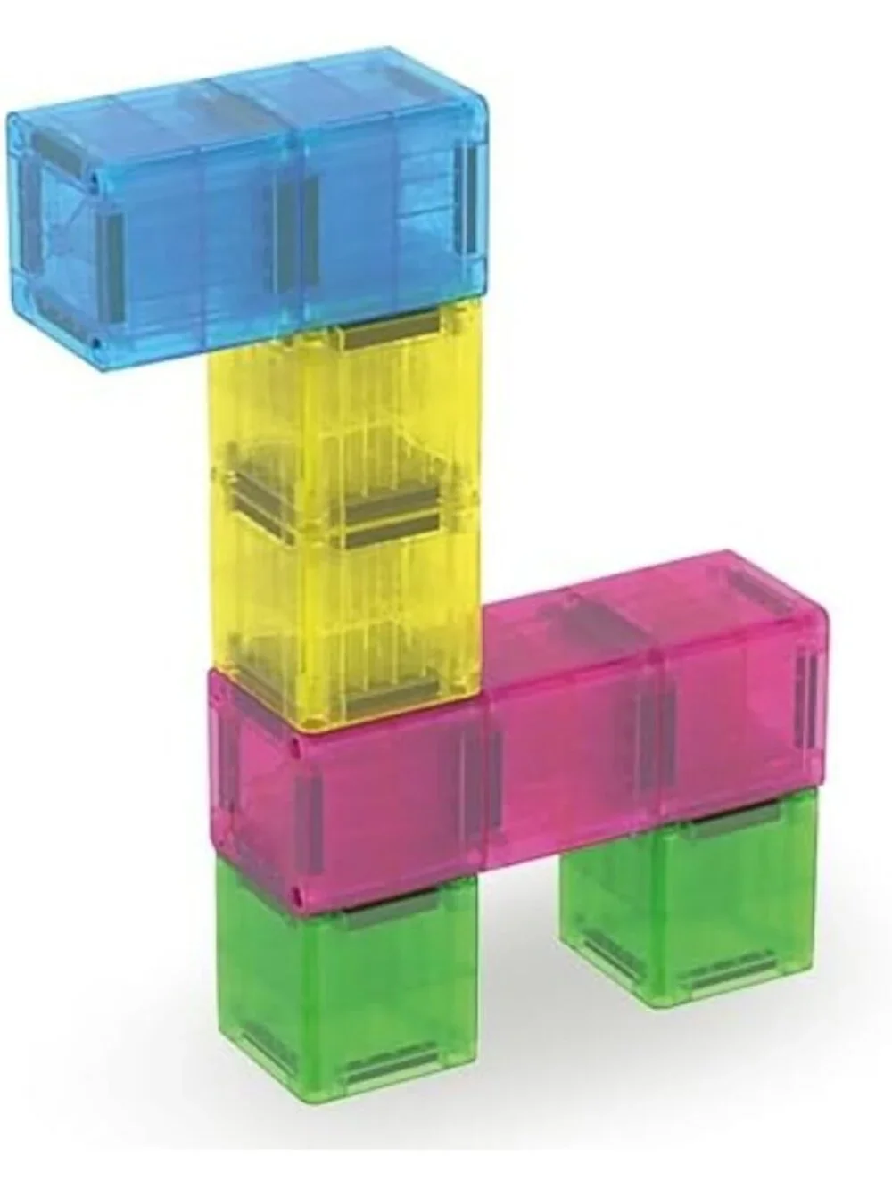 9-Piece Magnetic Building Set - MicroMAGS Cubes for Creative Construction Fun